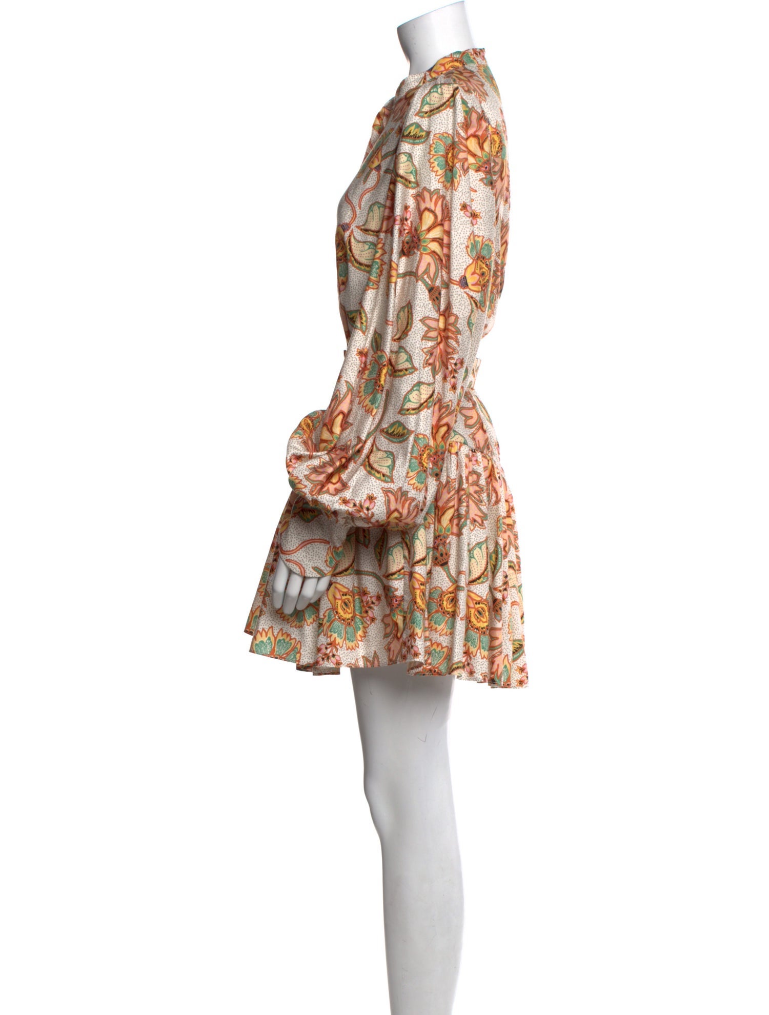 Acler Printed Mini Dress