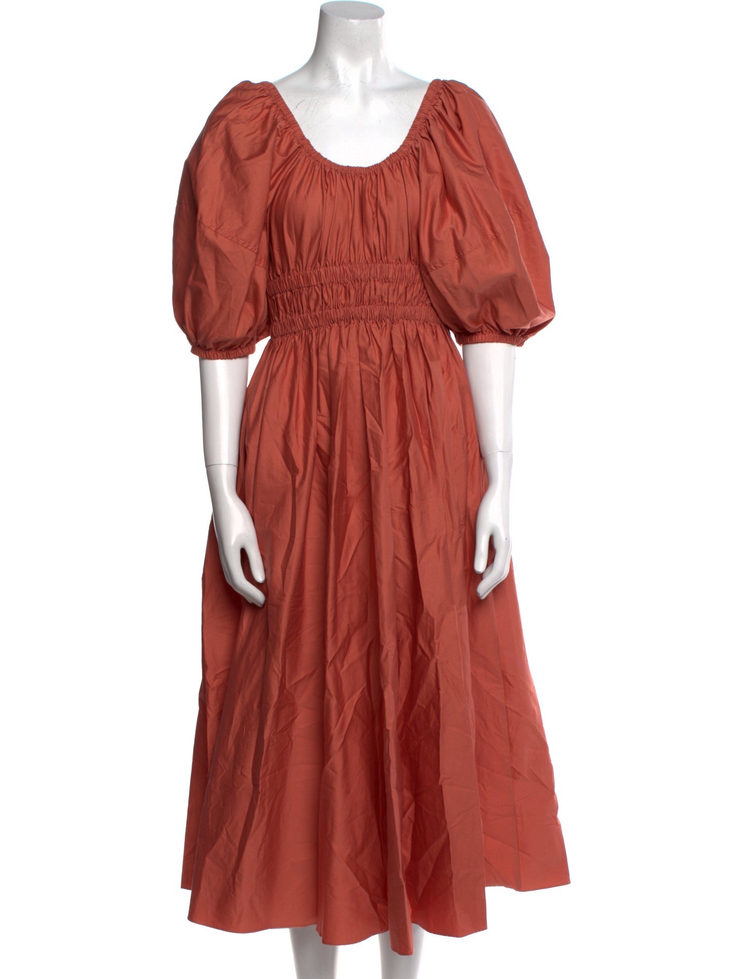 Acler Scoop Neck Long Dress