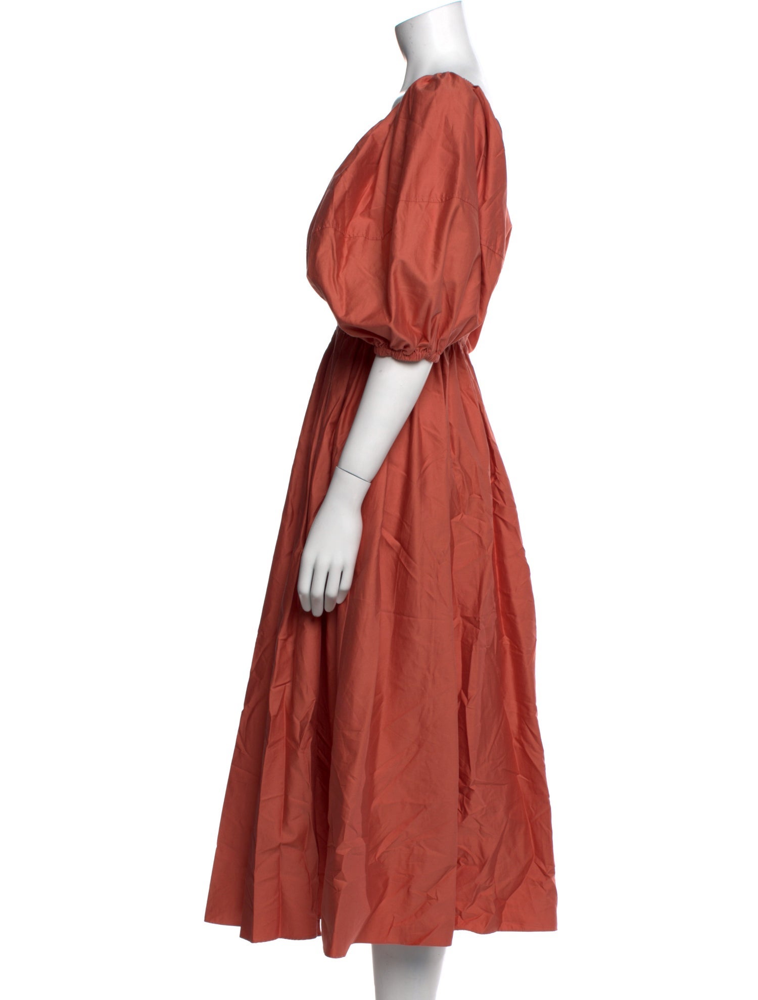 Acler Scoop Neck Long Dress