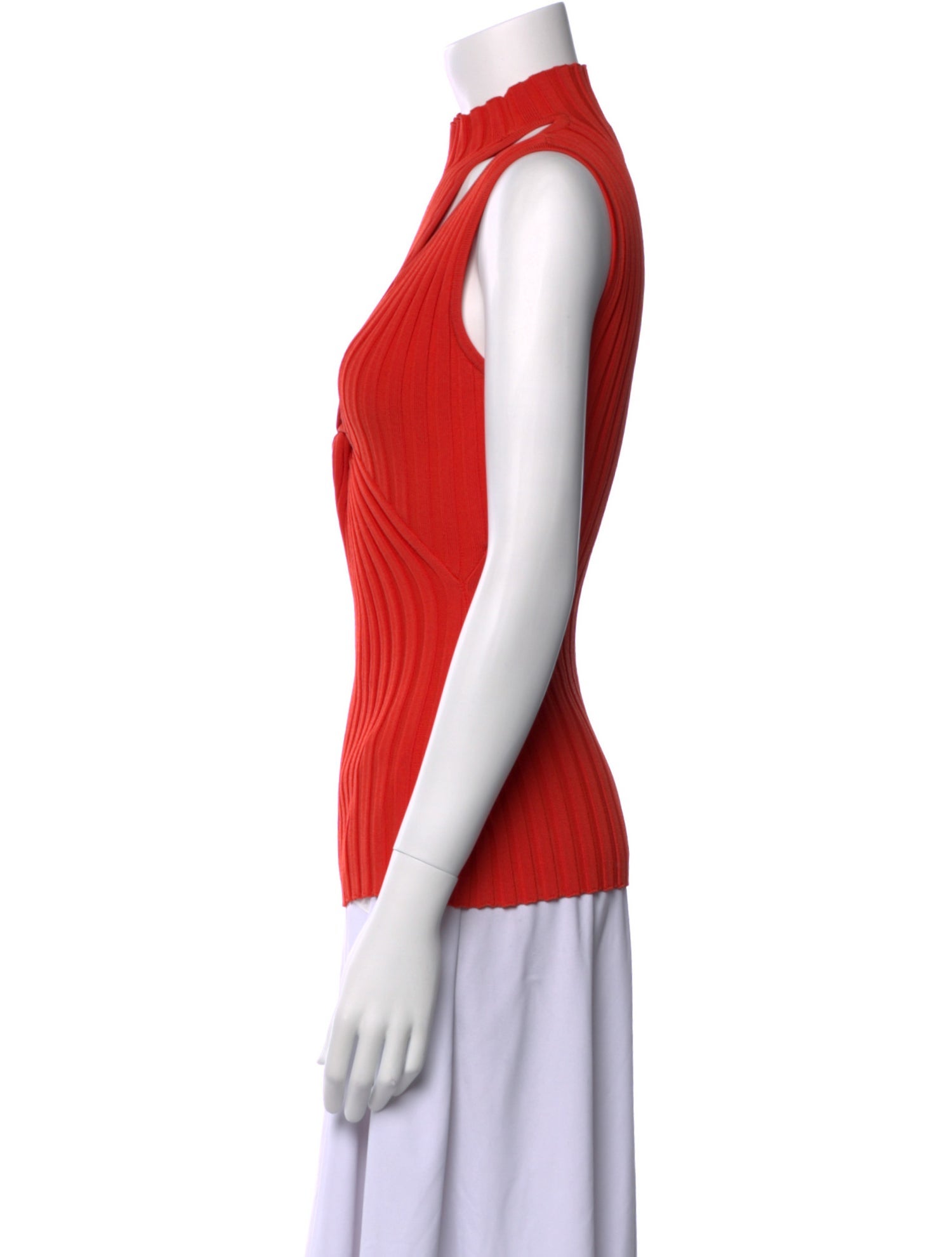 Acler Mock Neck Sleeveless Top