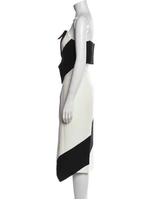 Acler Colorblock Pattern Skirt Set