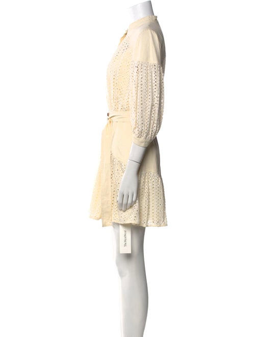 Acler Mock Neck Mini Dress