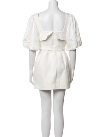 Acler Square Neckline Mini Dress