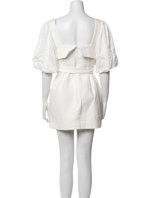 Acler Square Neckline Mini Dress