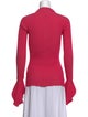Acler Nylon Mock Neck Top