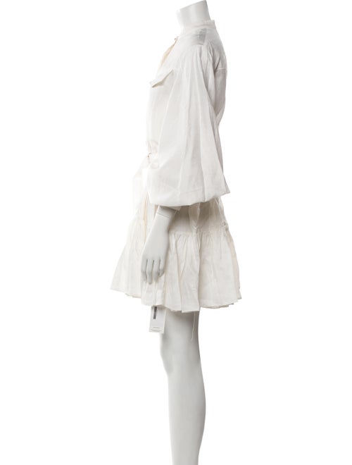 Acler Mock Neck Mini Dress