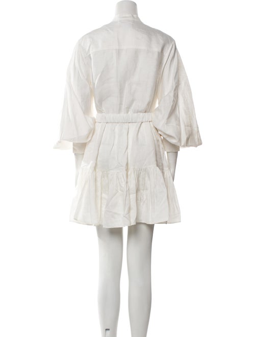 Acler Mock Neck Mini Dress