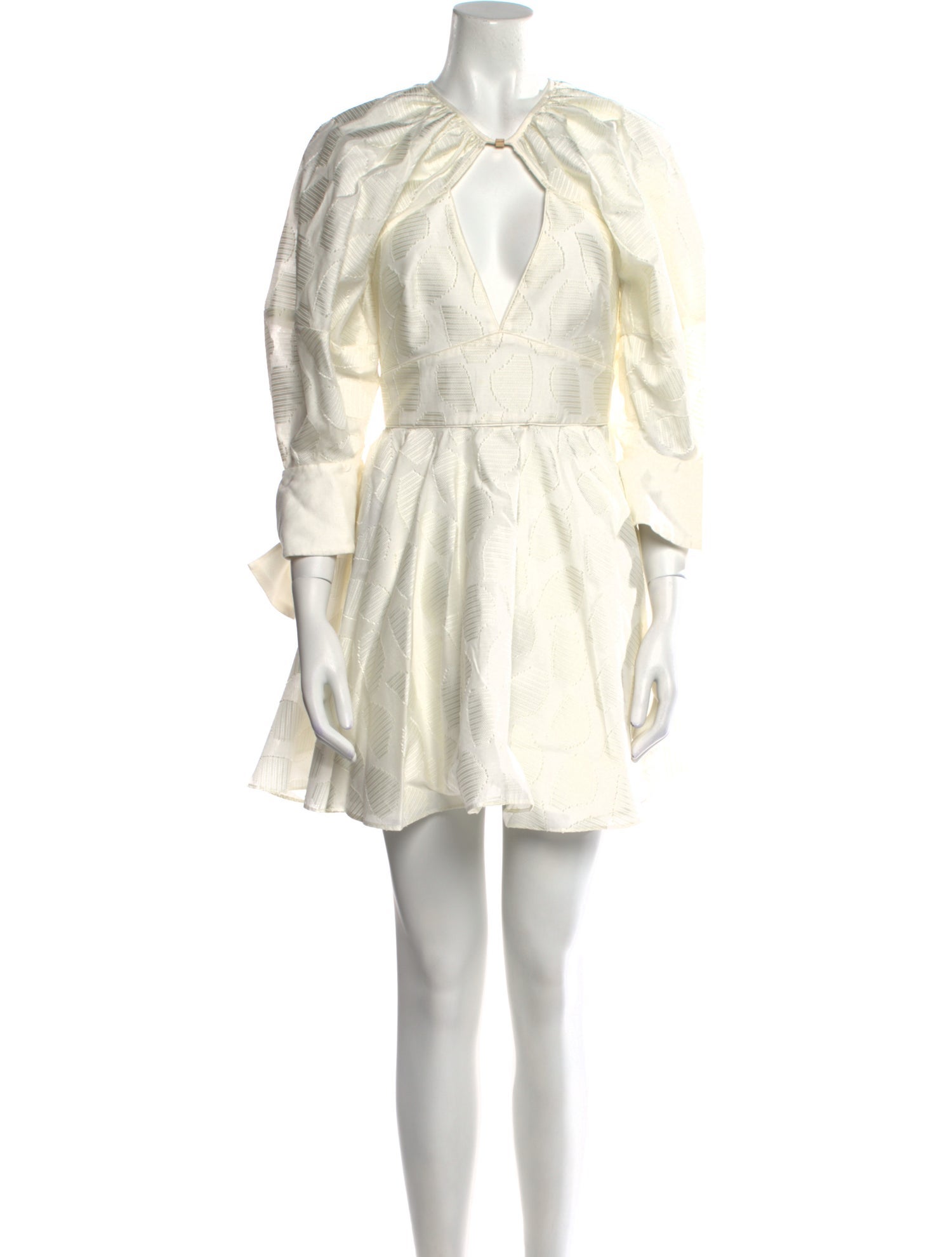 Acler V-Neck Mini Dress