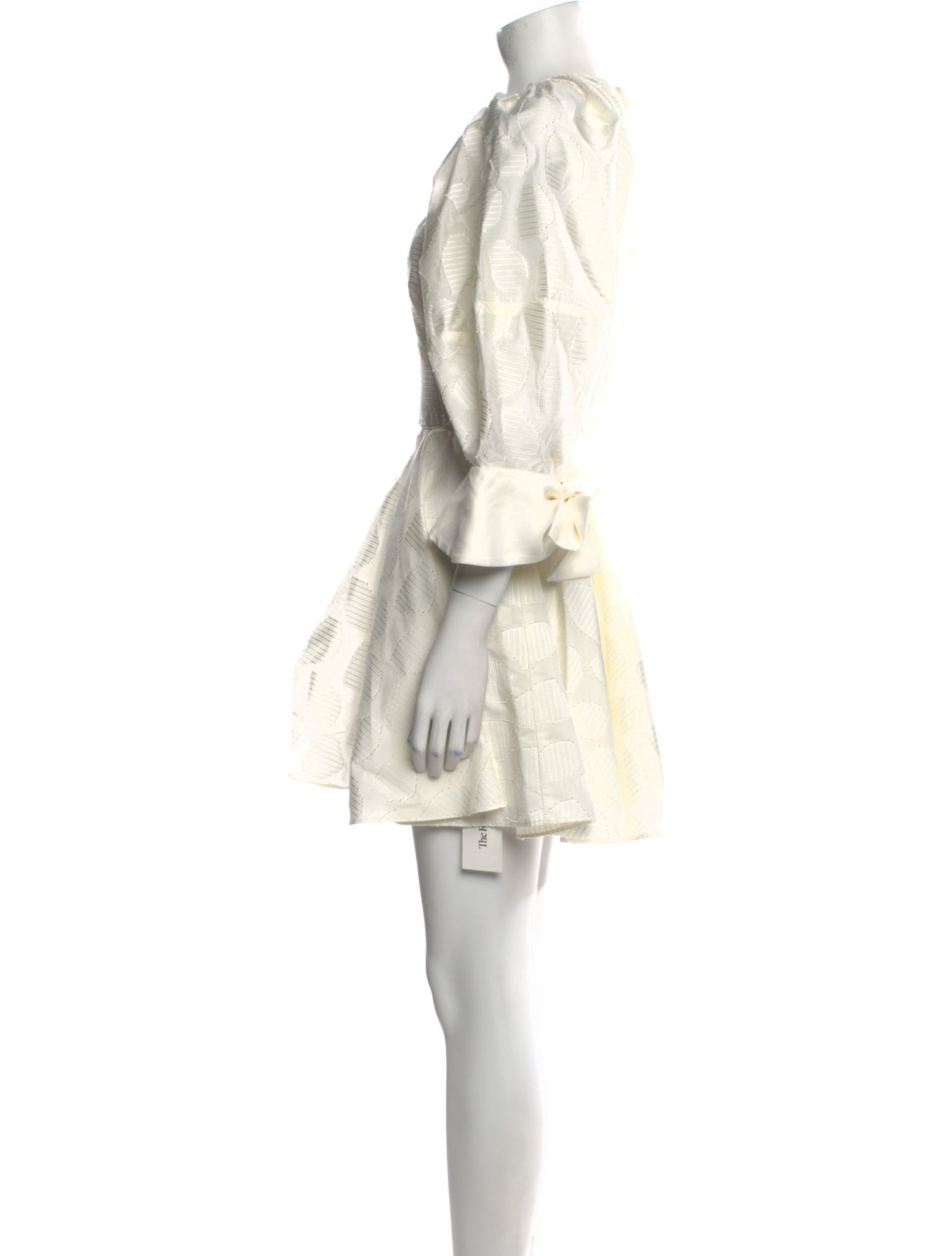 Acler V-Neck Mini Dress