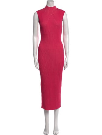 Acler Turtleneck Long Dress