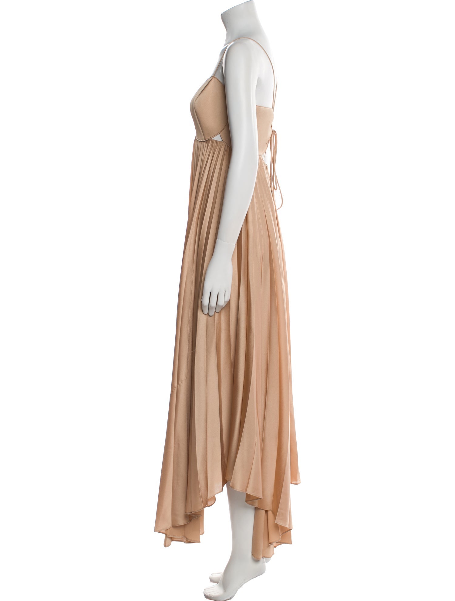 Acler Square Neckline Long Dress