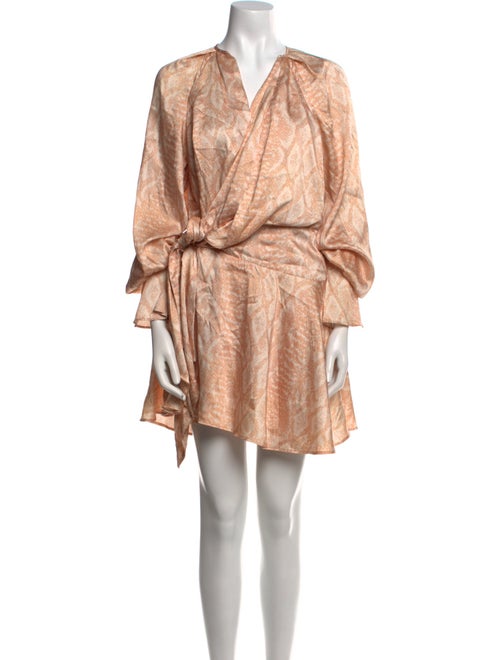 Acler Printed Mini Dress