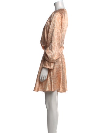 Acler Printed Mini Dress