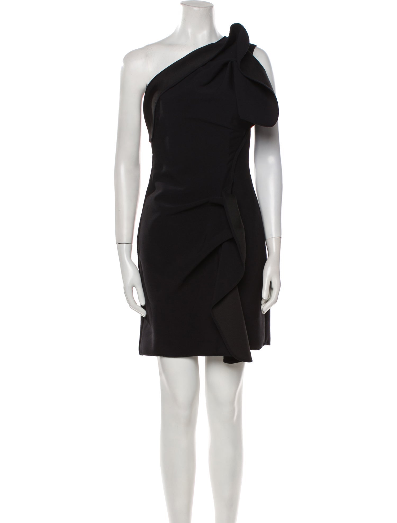 Acler One-Shoulder Mini Dress