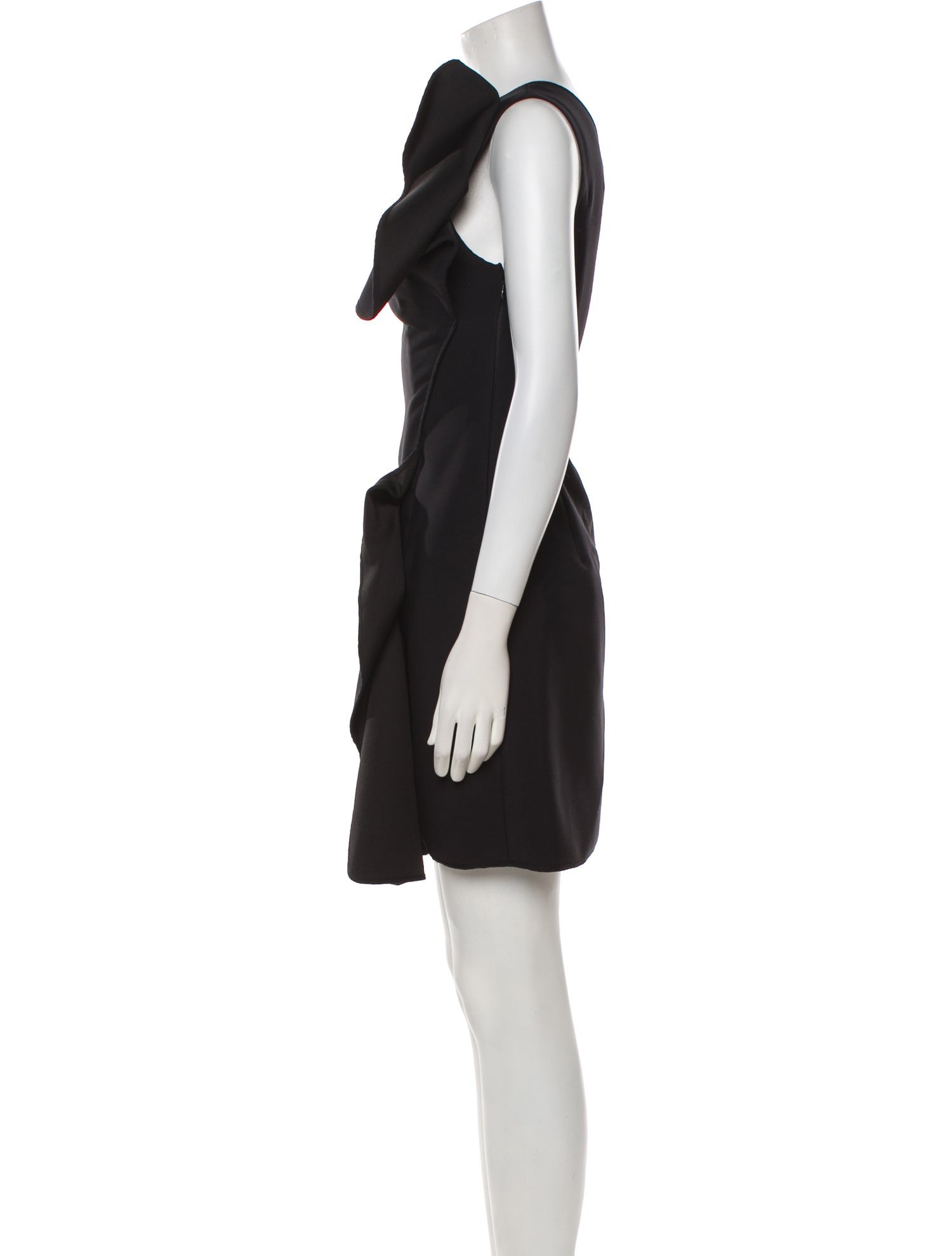 Acler One-Shoulder Mini Dress