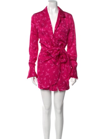 Acler Printed Mini Dress