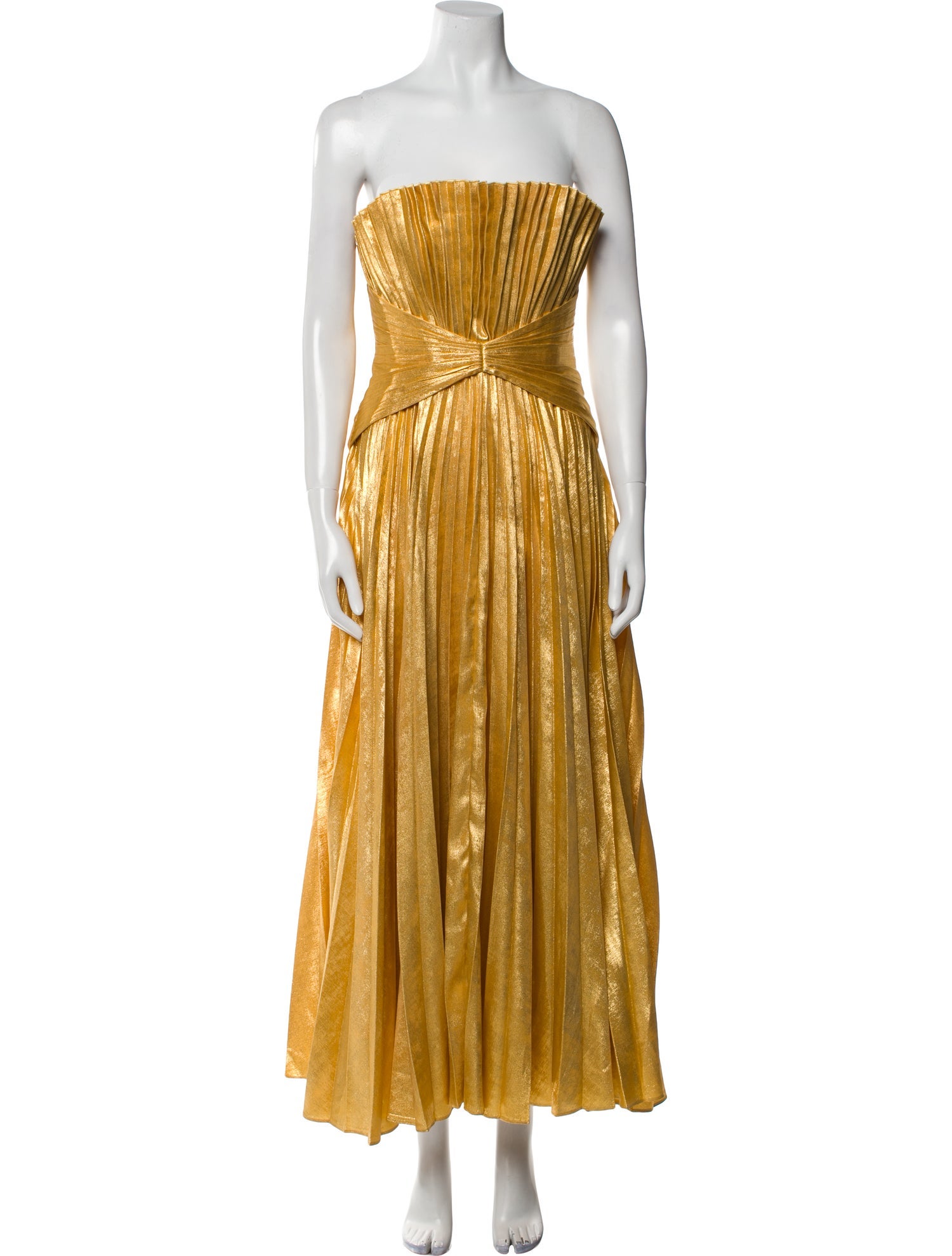 Acler Strapless Midi Length Dress