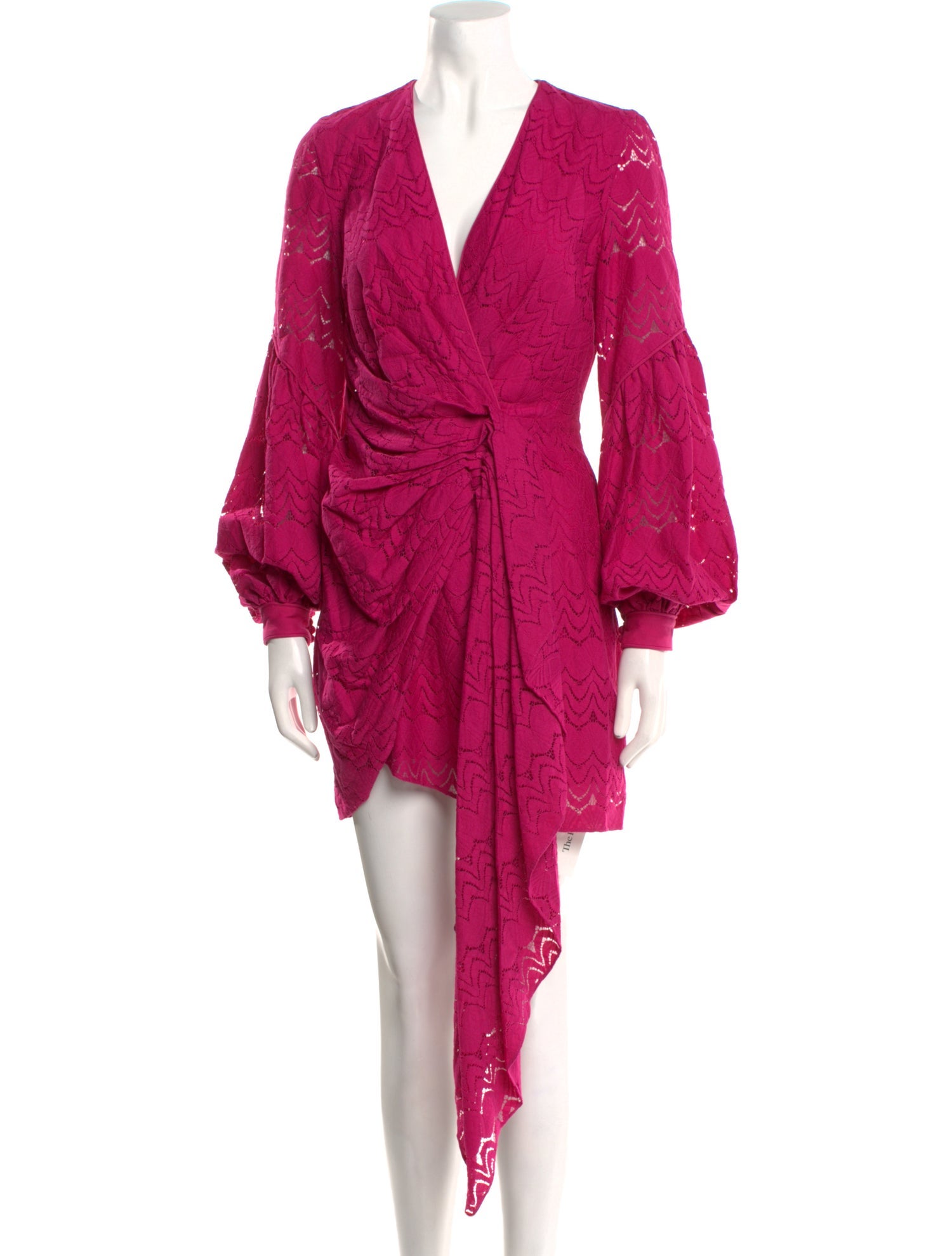 Acler V-Neck Mini Dress