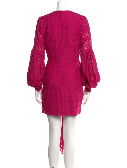 Acler V-Neck Mini Dress