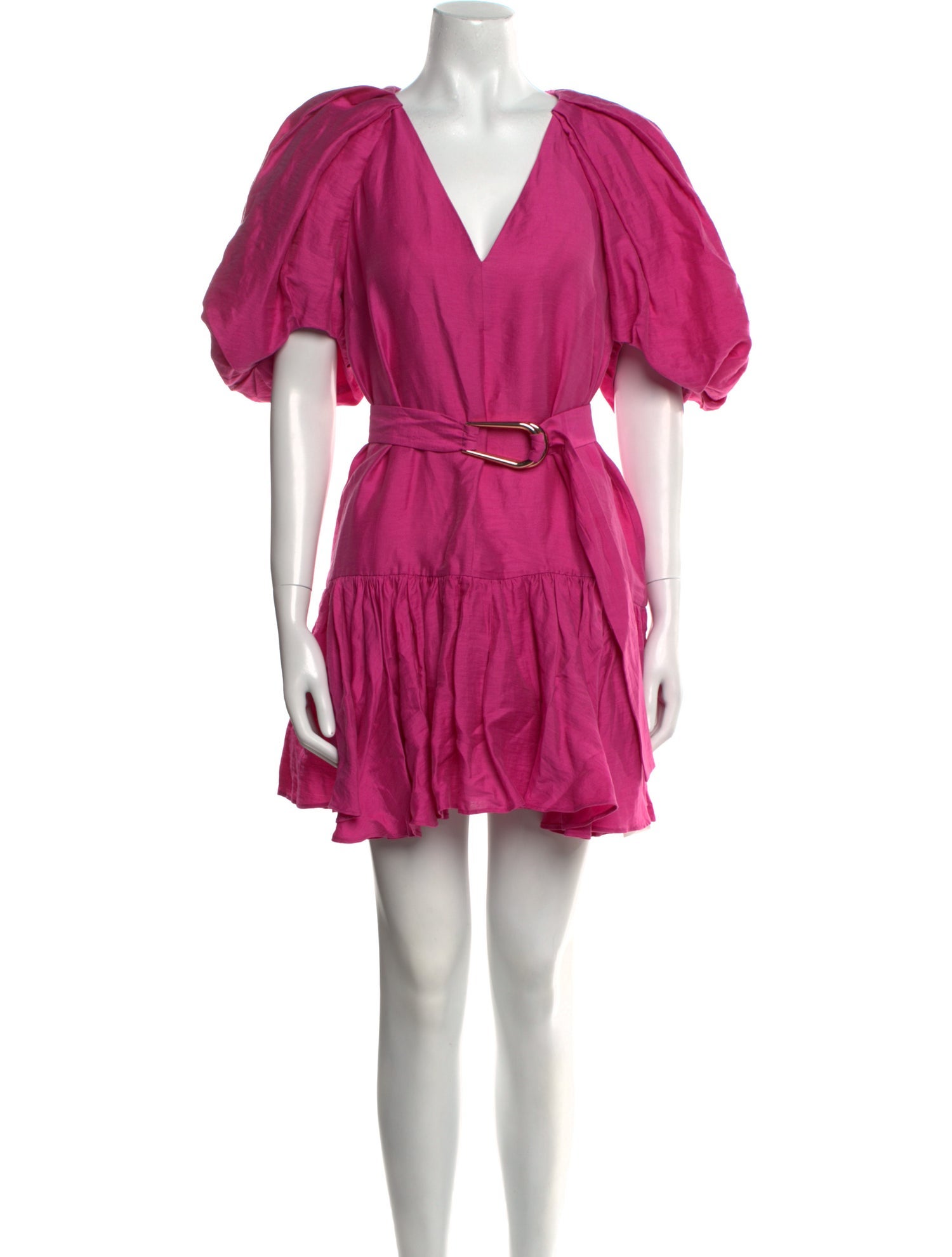 Acler V-Neck Mini Dress