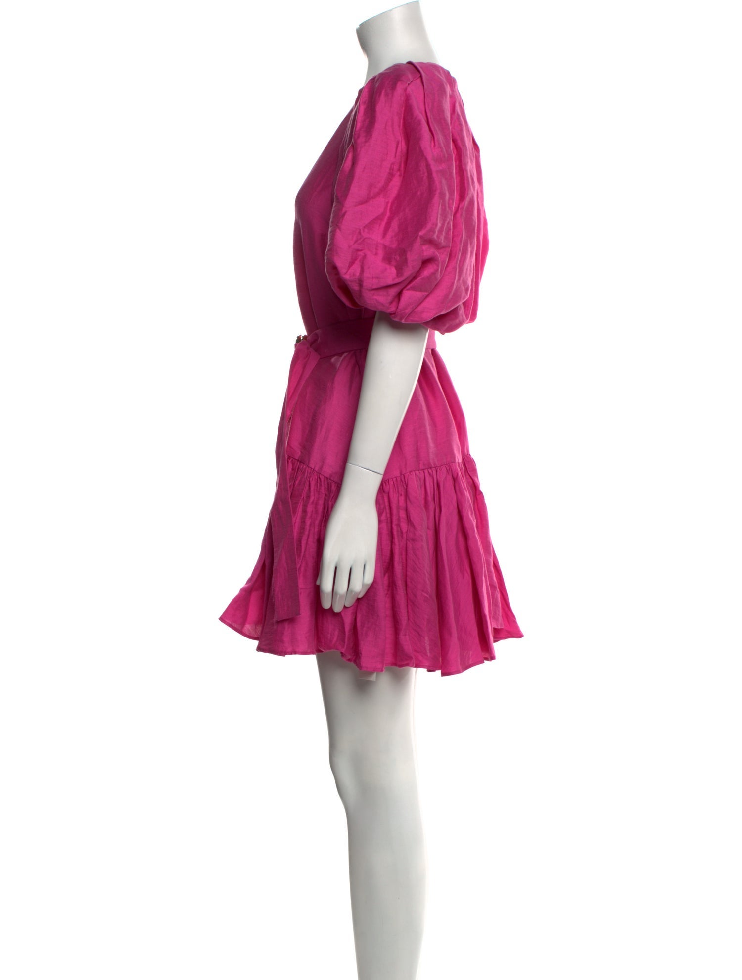 Acler V-Neck Mini Dress