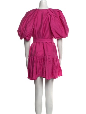 Acler V-Neck Mini Dress