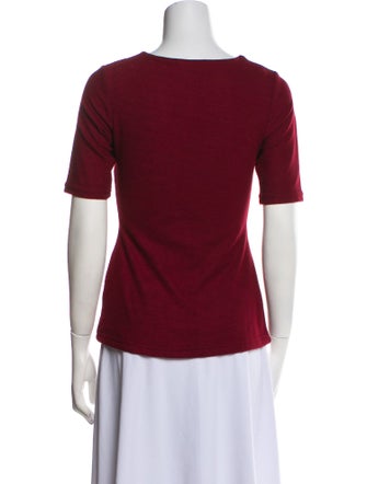 Acler V-Neck Short Sleeve T-Shirt