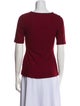 Acler V-Neck Short Sleeve T-Shirt