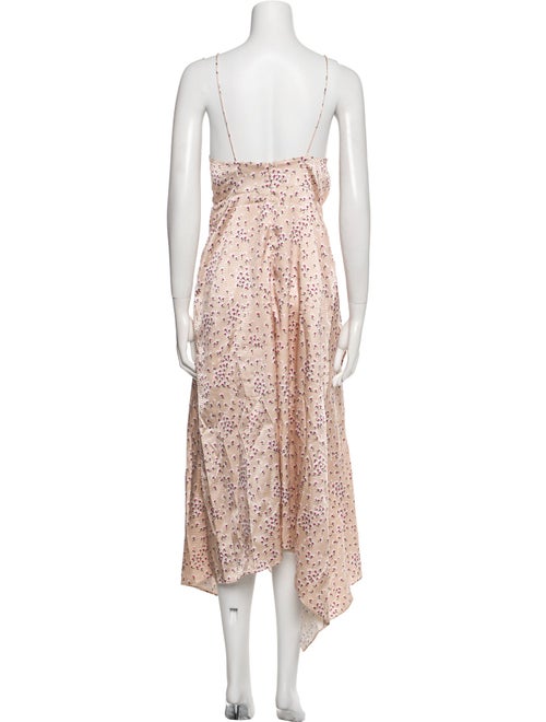 Acler Printed Long Dress