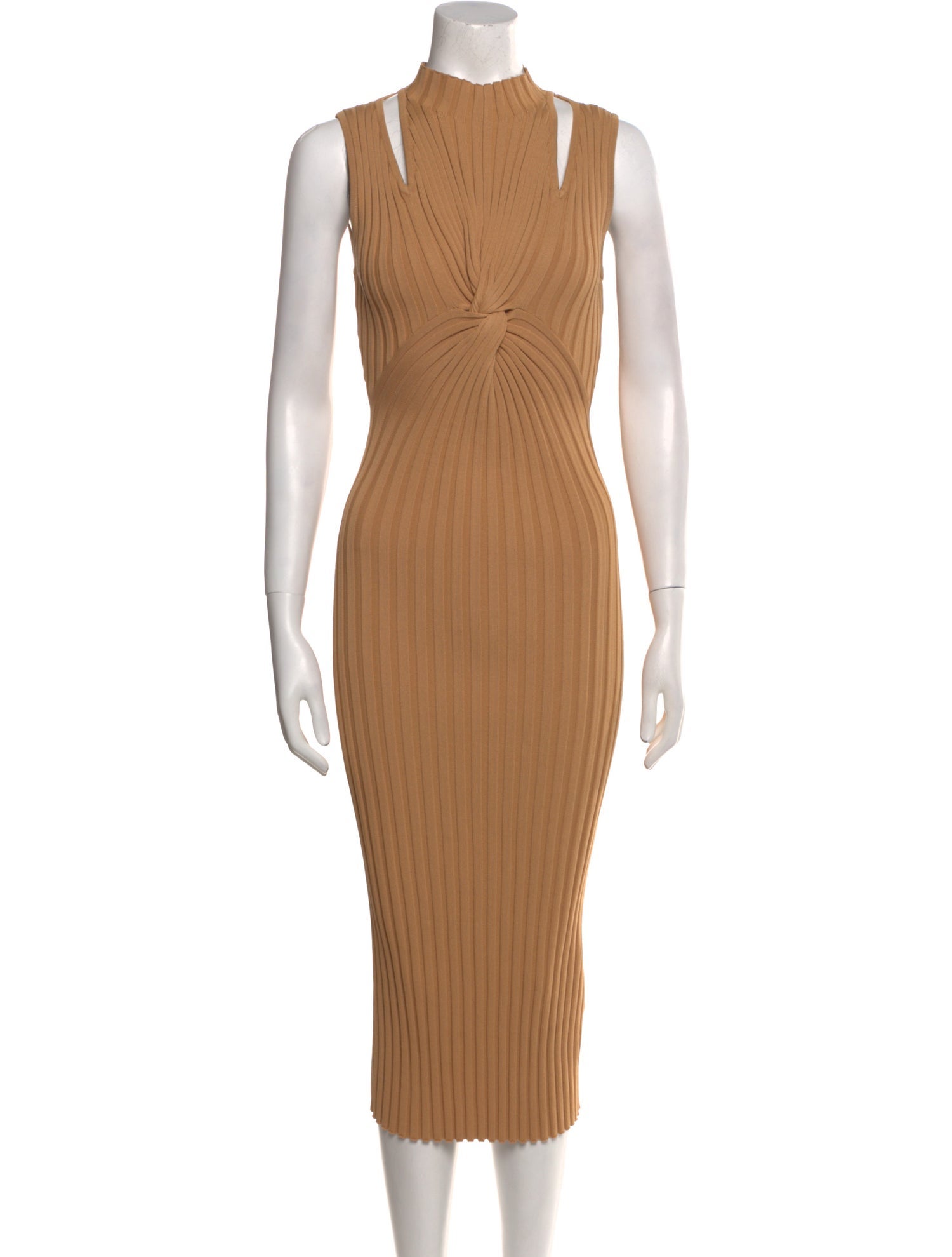 Acler Mock Neck Long Dress