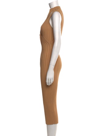 Acler Mock Neck Long Dress