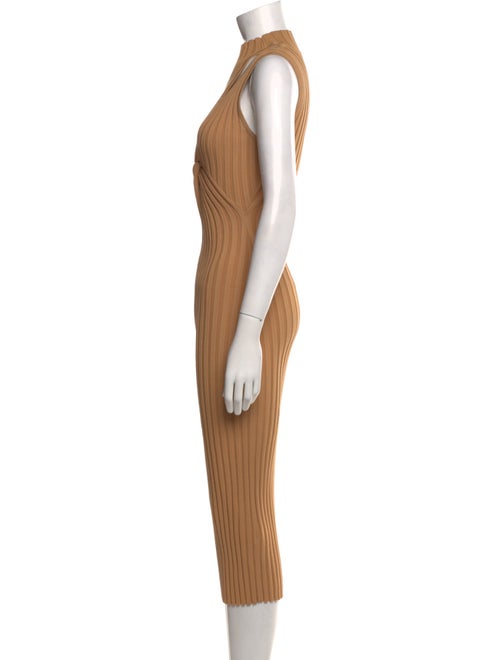 Acler Mock Neck Long Dress