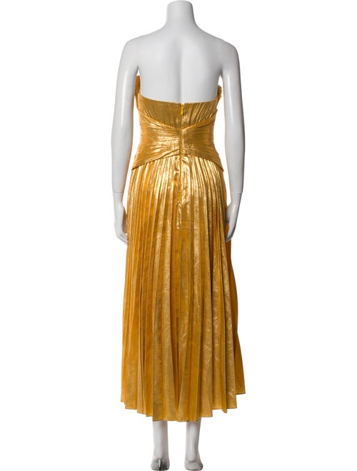 Acler Strapless Midi Length Dress