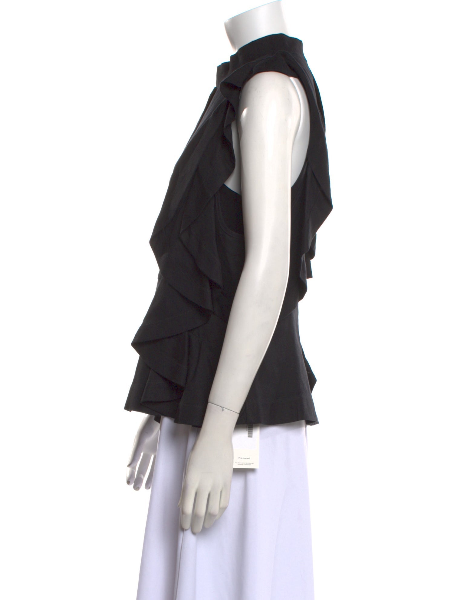 Acler Crew Neck Sleeveless Blouse