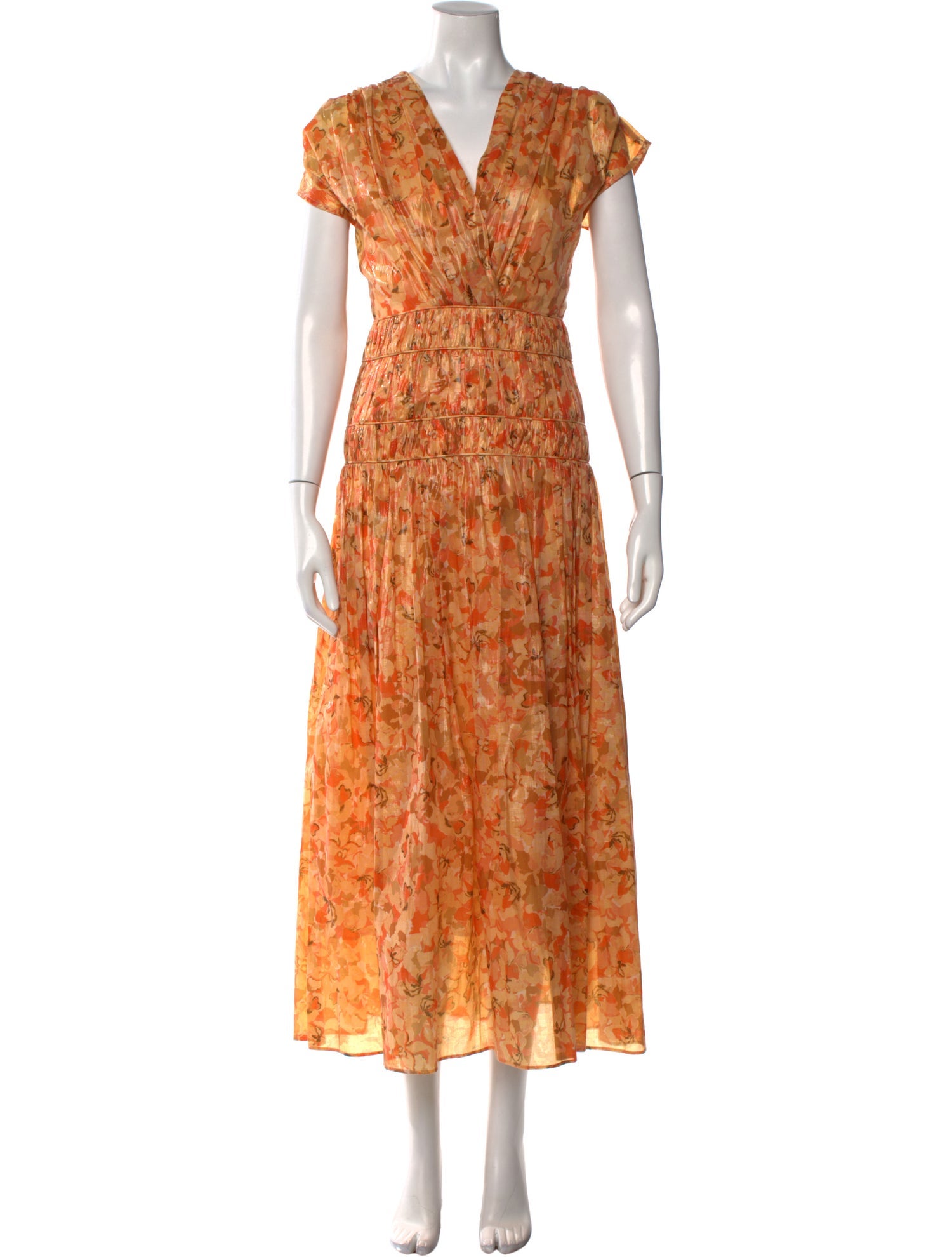 Acler Floral Print Long Dress w/ Tags