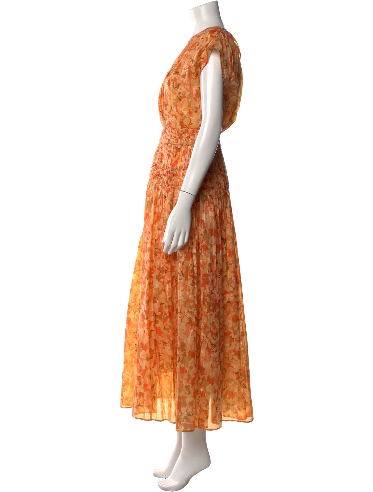 Acler Floral Print Long Dress w/ Tags