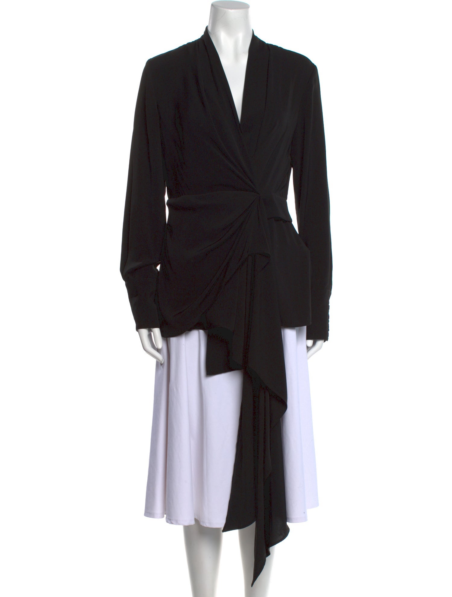 Acler V-Neck Long Sleeve Tunic