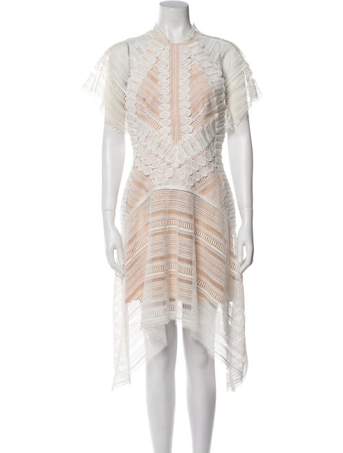 Acler Lace Pattern Midi Length Dress