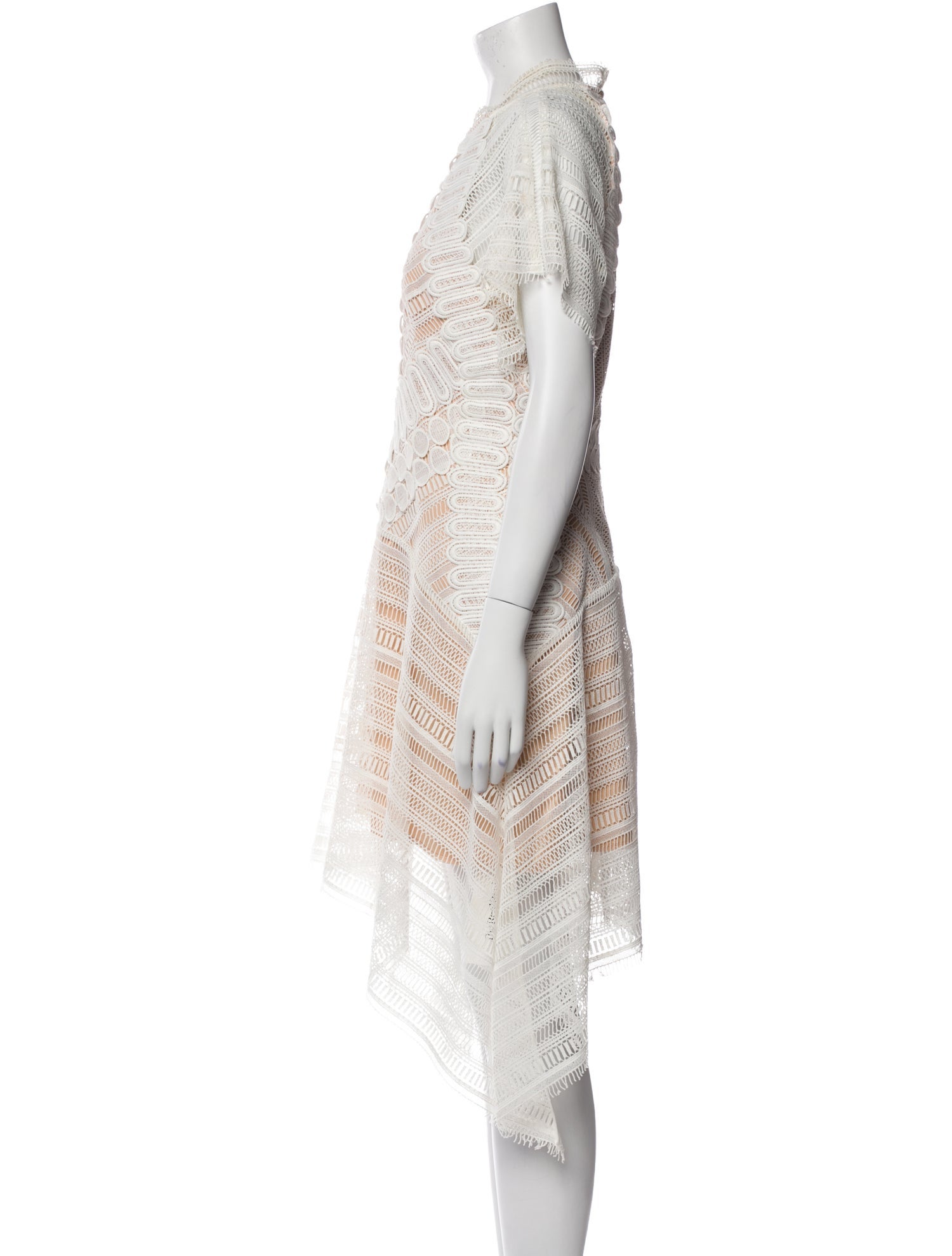 Acler Lace Pattern Midi Length Dress