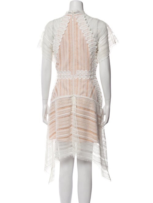 Acler Lace Pattern Midi Length Dress