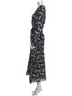 Acler Printed Long Dress