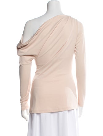 Acler One-Shoulder Long Sleeve Top