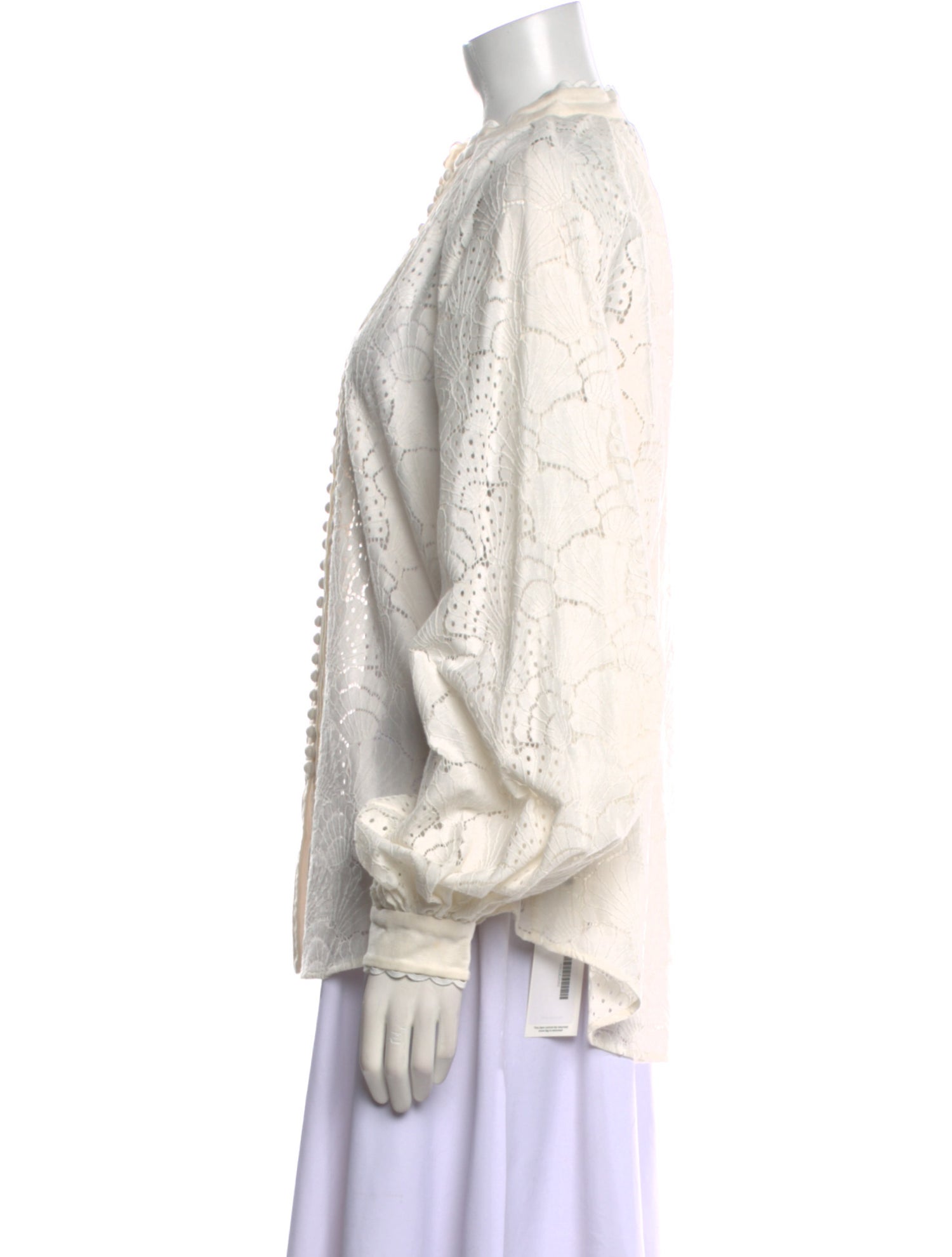 Acler V-Neck Long Sleeve Blouse