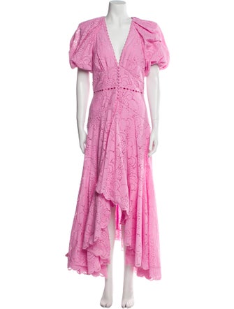 Acler V-Neck Long Dress