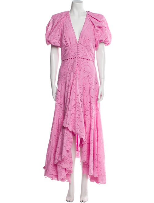 Acler V-Neck Long Dress