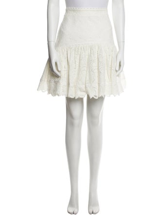 Acler Pleated Accents Knee-Length Skirt