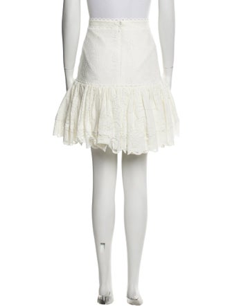 Acler Pleated Accents Knee-Length Skirt