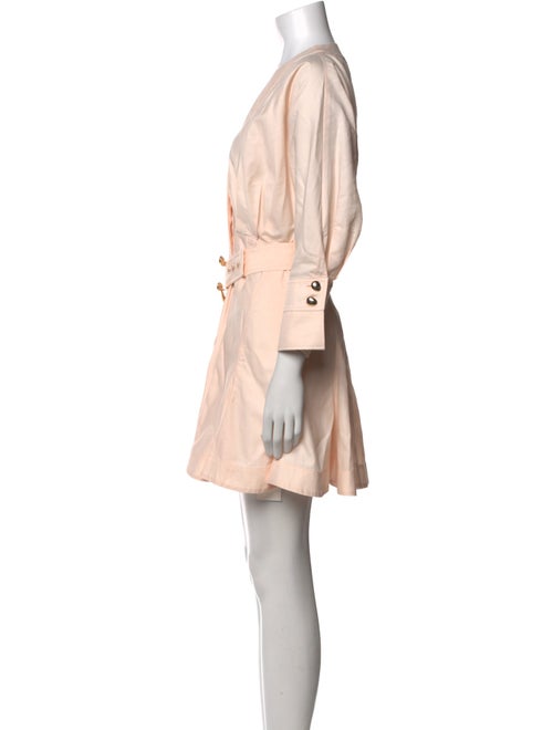 Acler V-Neck Mini Dress