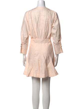 Acler V-Neck Mini Dress