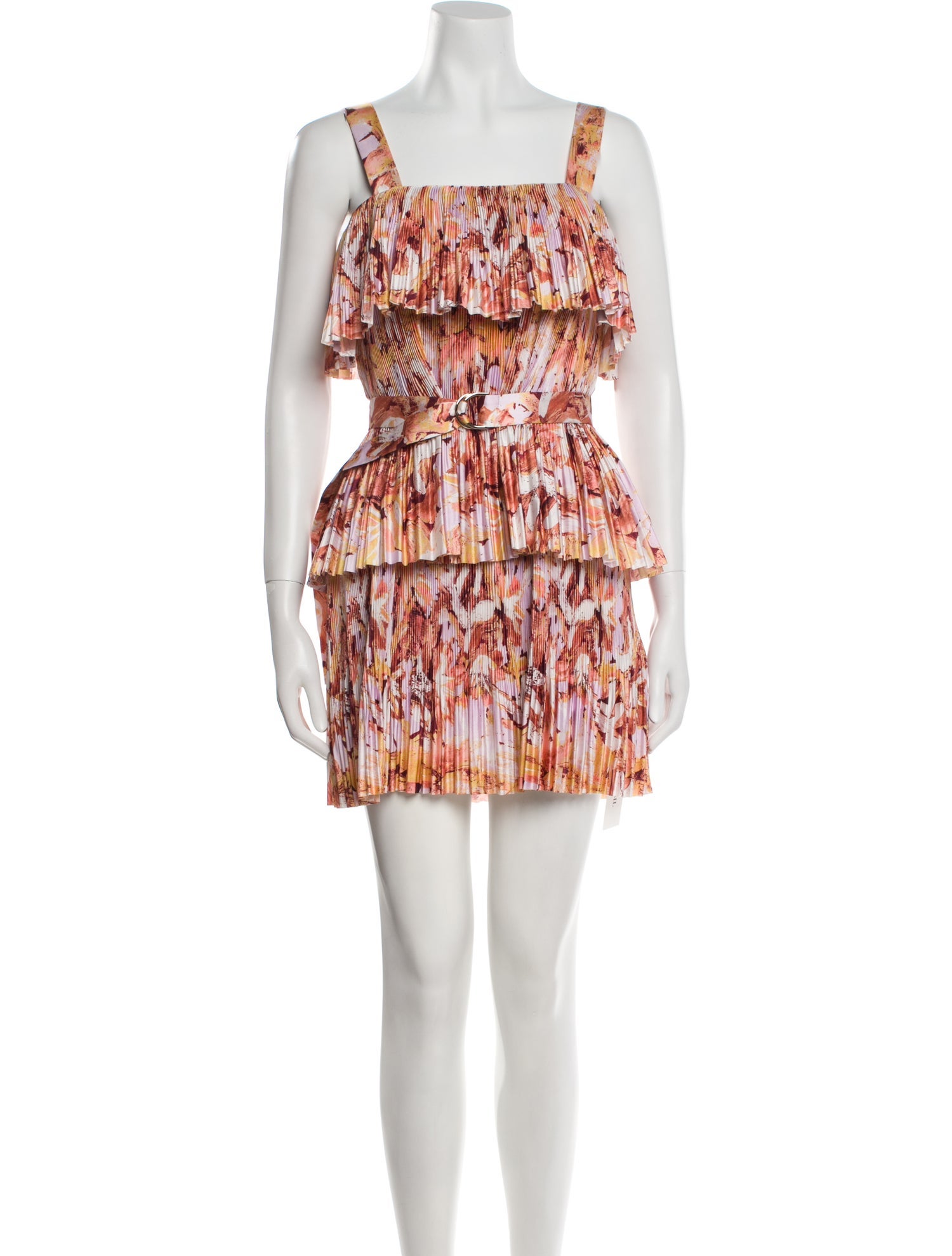 Acler Printed Mini Dress